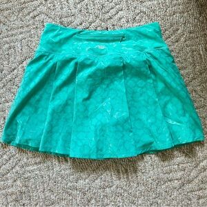 Crowned Athletics Arabian Nights Teal Athletics Skort
